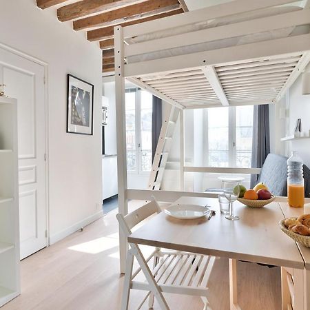 Stylish Mezzanine Studio In The Heart Of Paris 3F Exterior photo
